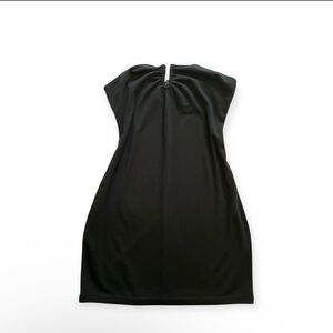 Black Strapless Dress